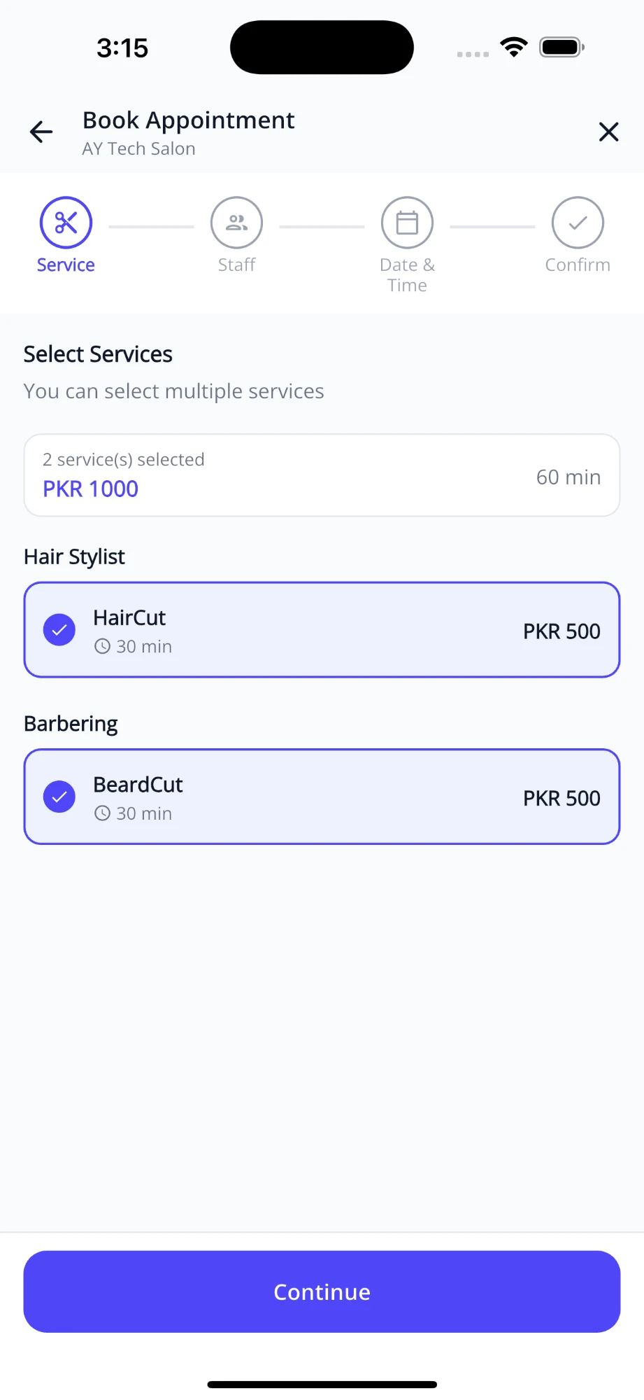 Select Services