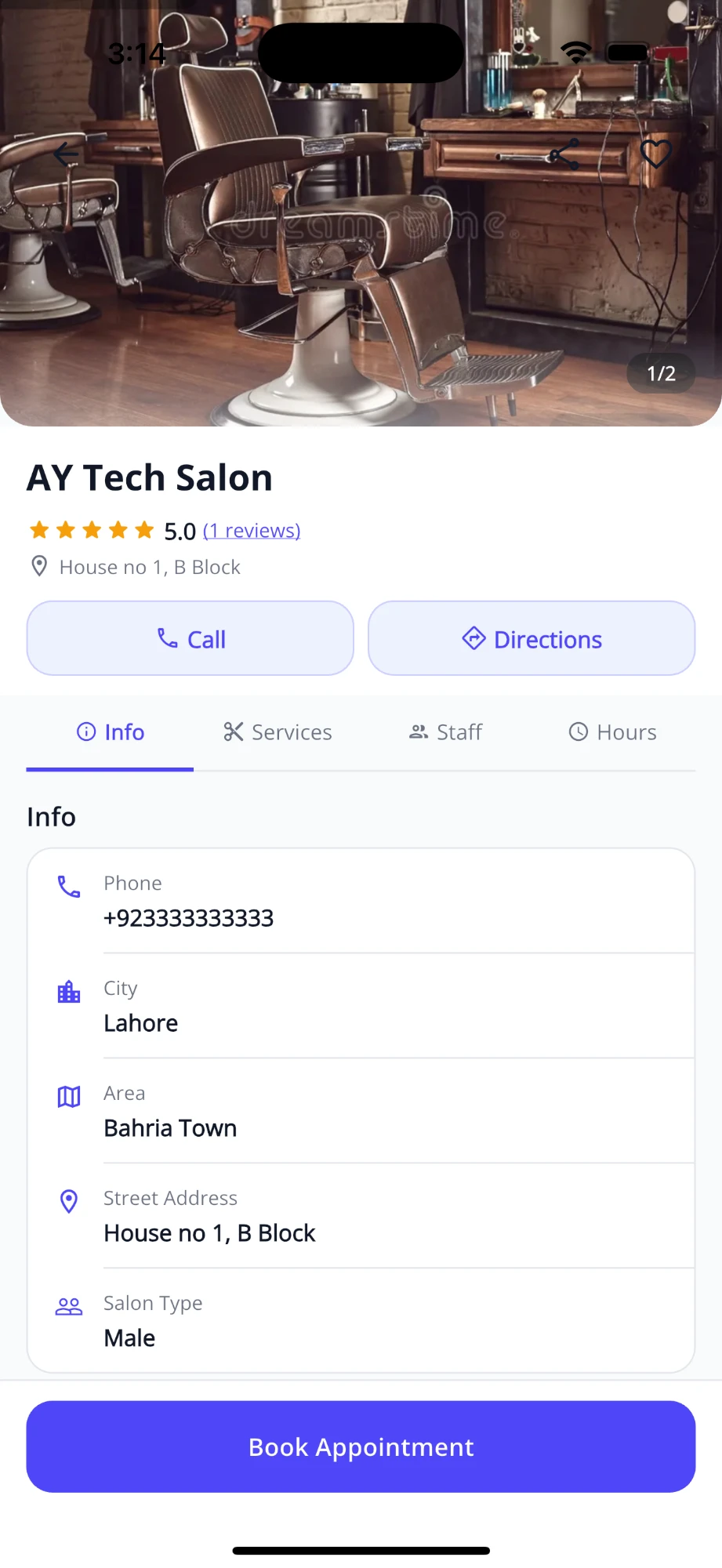 Salon Detail