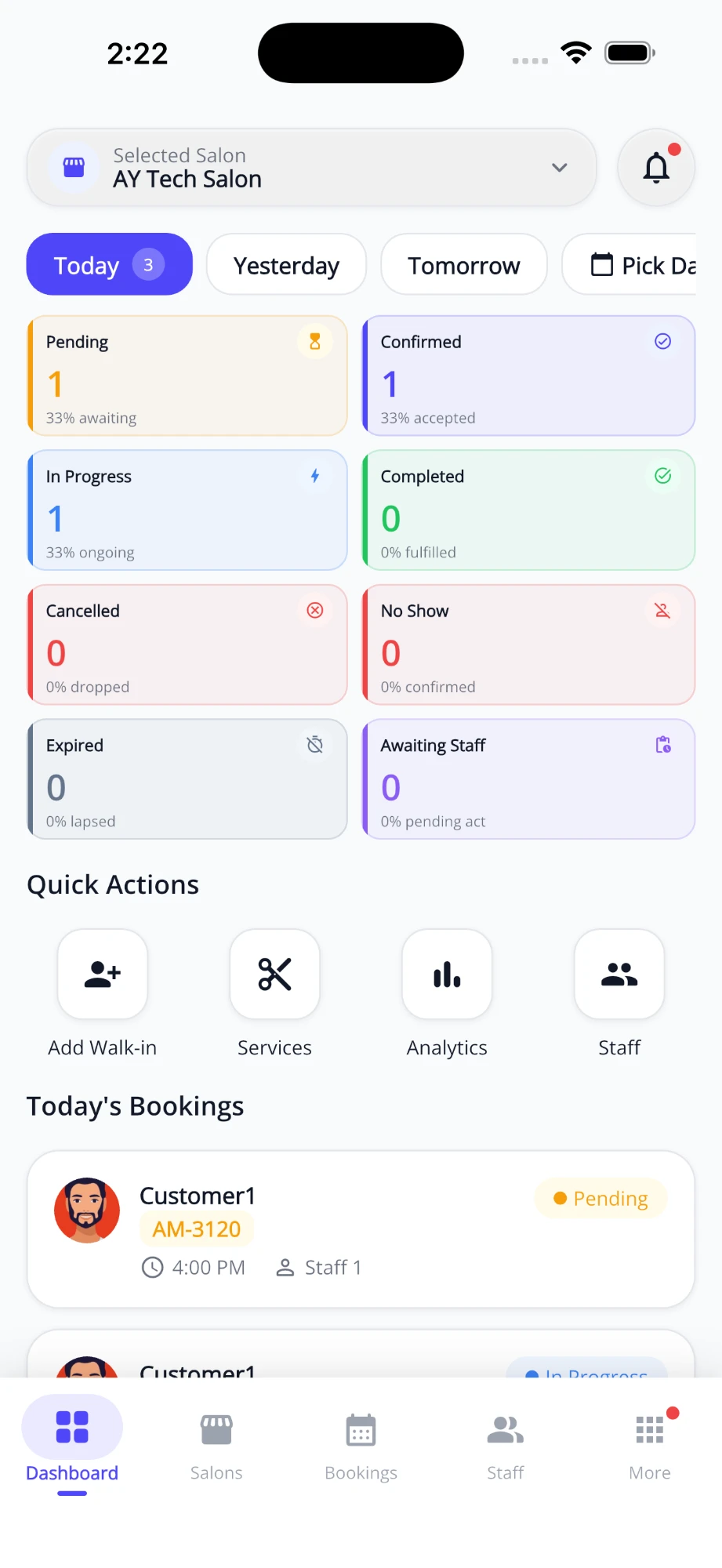 Owner Dashboard